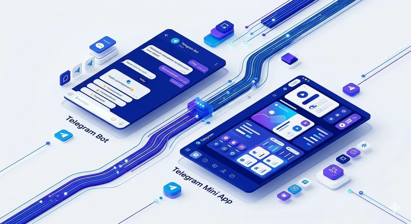 Telegram Bot vs Telegram Mini App: в чем фундаментальная разница?